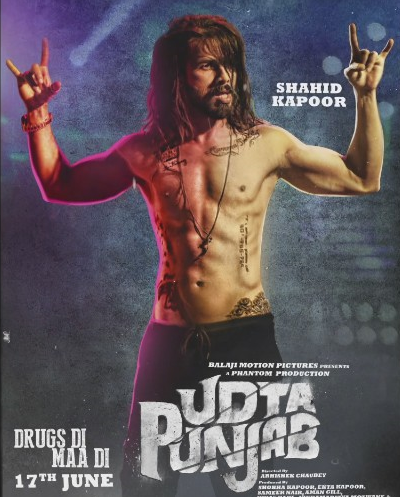 Udta Punjab First Look Shahid Kapoor Turns Rockstar.