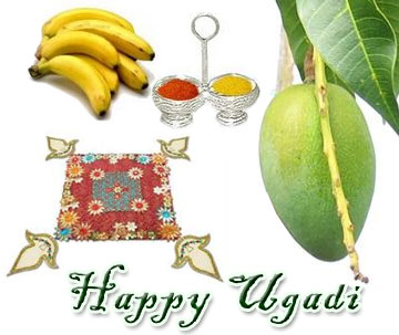 gudi_padwa_ugadi Image with Fruits