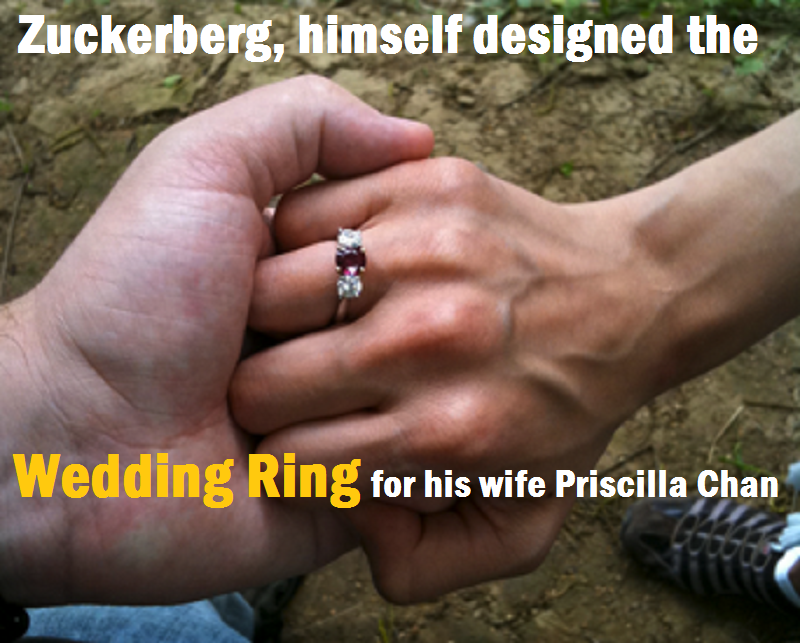 wedding ring-Little Known Facts About Facebook CEO Mark Zuckerberg
