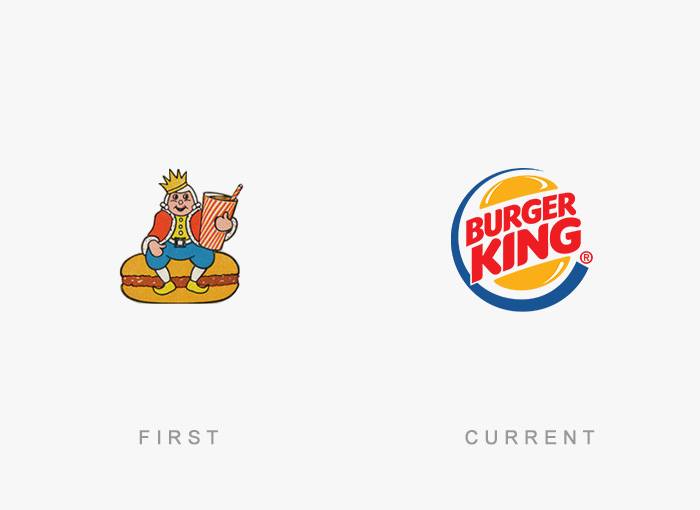 Burger King - Before and After Logos of World Famous Companies