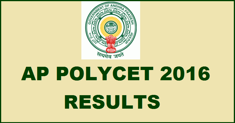 AP POLYCET Results 2016