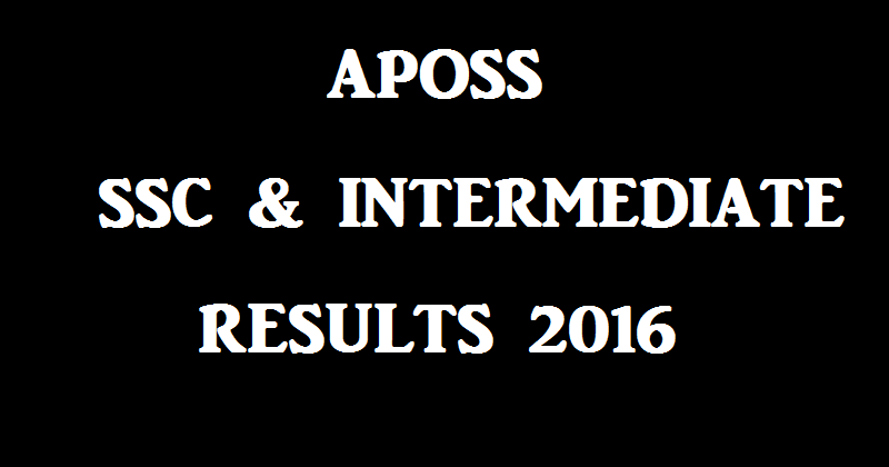apopenschool.org: APOSS SSC 10th Class & Inter Results 2016 Declared @ www.schools9.com