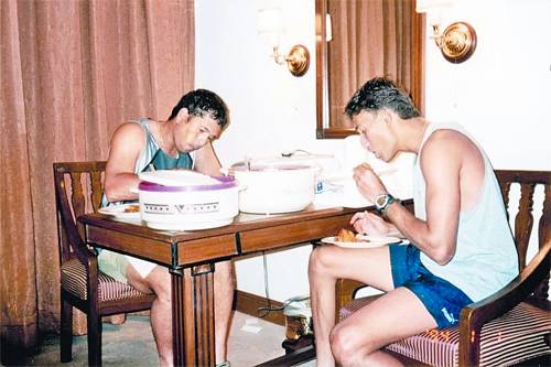 Sachin and Ajit Agarkar