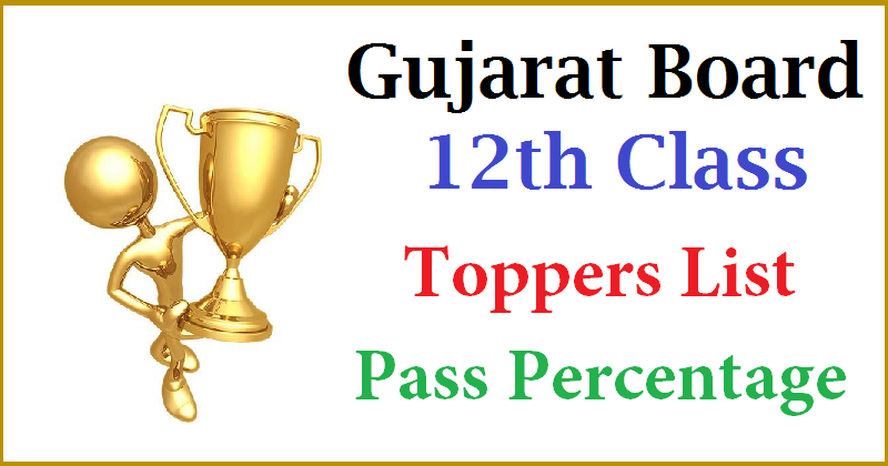 Gujarat board 12th Class toppers list