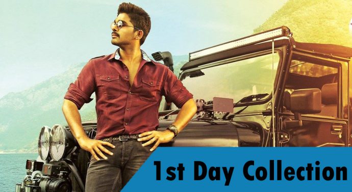 Sarainodu first day collections