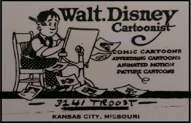 Walt Disney1 - The Actual Business Cards Of Famous People