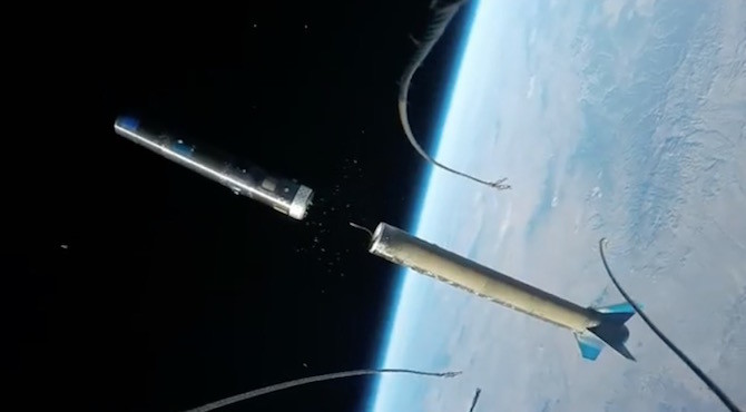 Rocket Launch footage