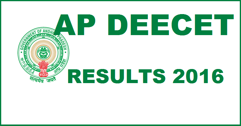 AP DEECET Result 2016 Rank Card To Be Declared on 25th May @ deecetap.cgg.gov.in