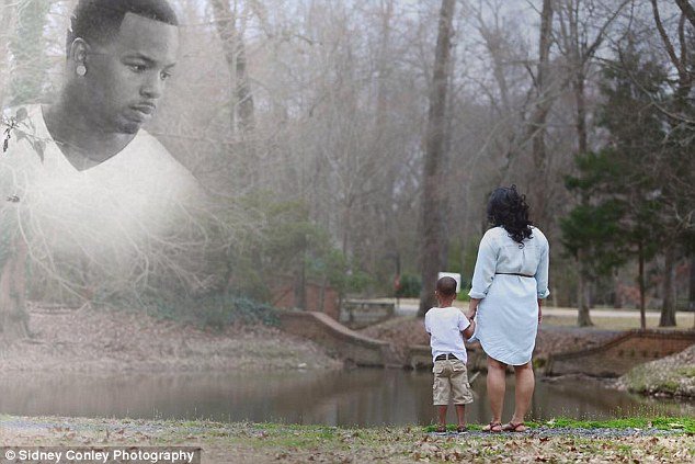 Mum-to-be Honours Her Late Husband In Her Maternity Photoshoot (4)