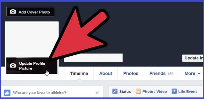 how to add profile pic to facebook