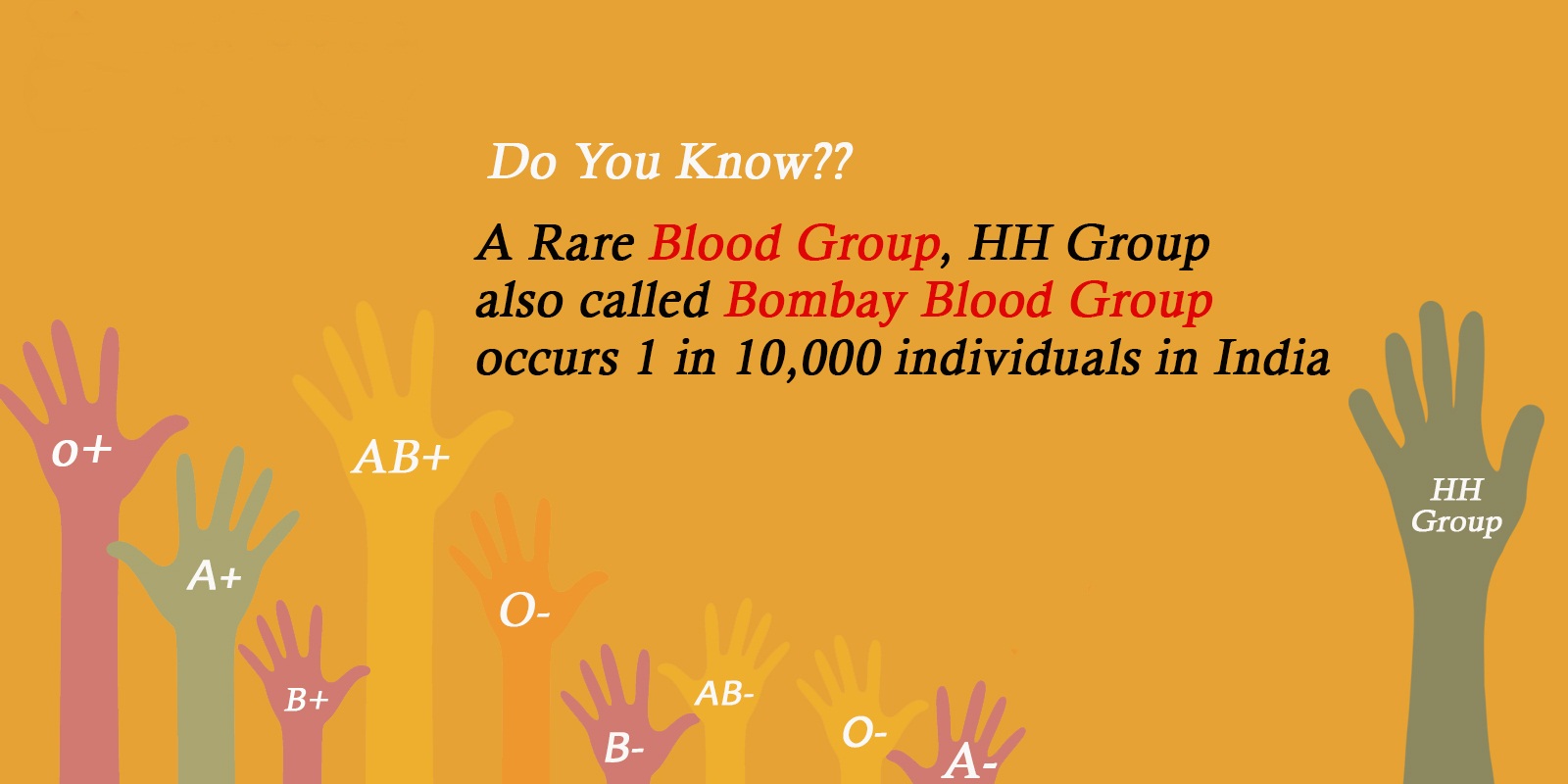 Rarest Blood Group in the World