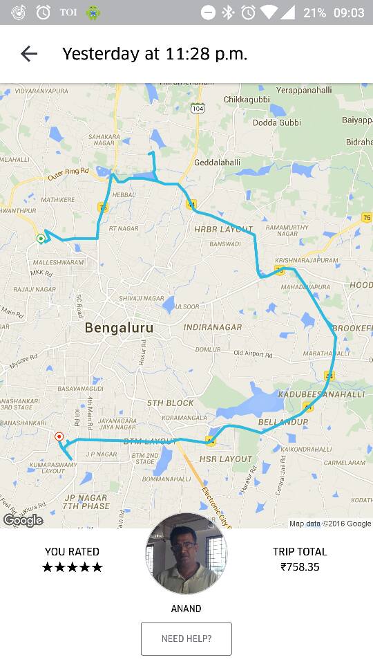 Inspiring Story Of An IIT Graduate Uber Driver 