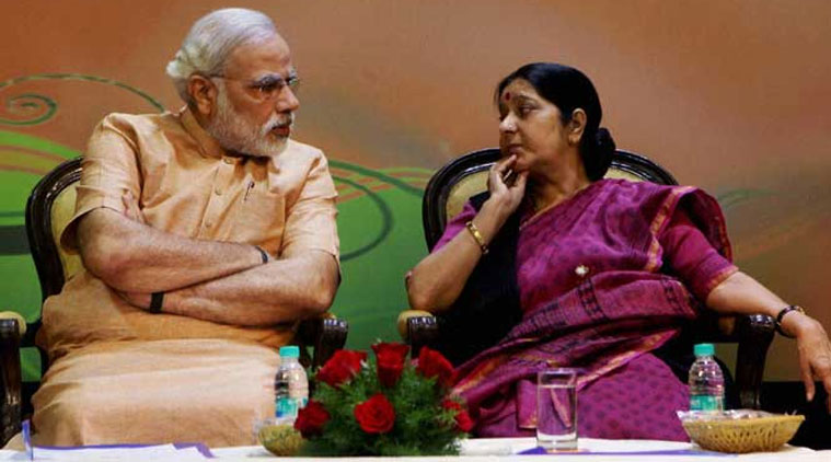 Sushma and Modi