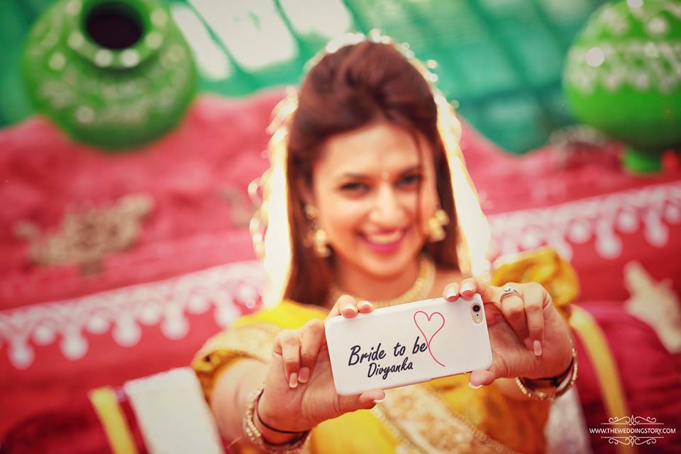 Divyanka Tripathi's Haldi ceremony (1)