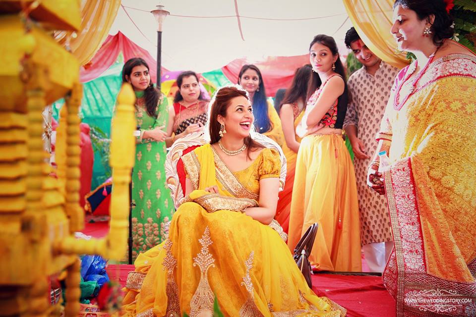 Divyanka Tripathi's Haldi ceremony (8)