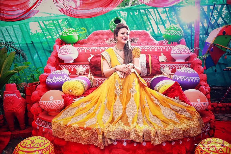 Divyanka Tripathi's Haldi ceremony (9)