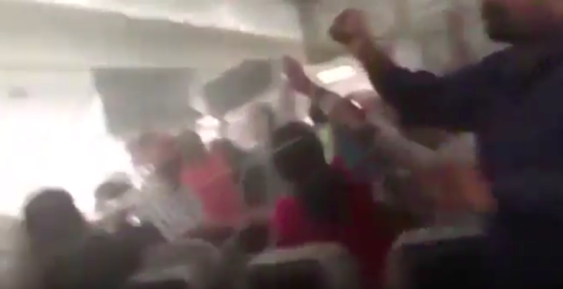emirates flight clash