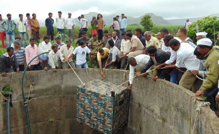 Leopard rescued from 60-feet well