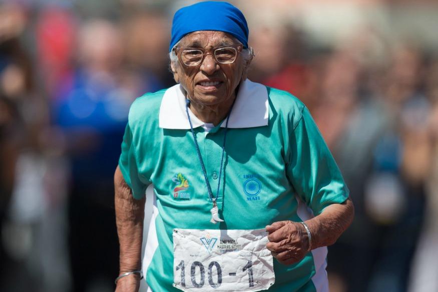 India's 100-year-old runner inspires at Masters Games