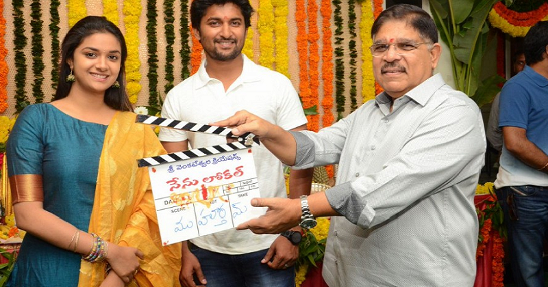 Nani And Keerthy Suresh Launched Their Next Film