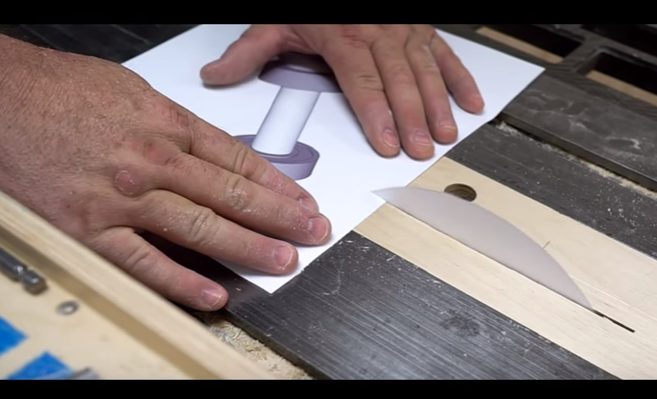 Cutting paper with a paper