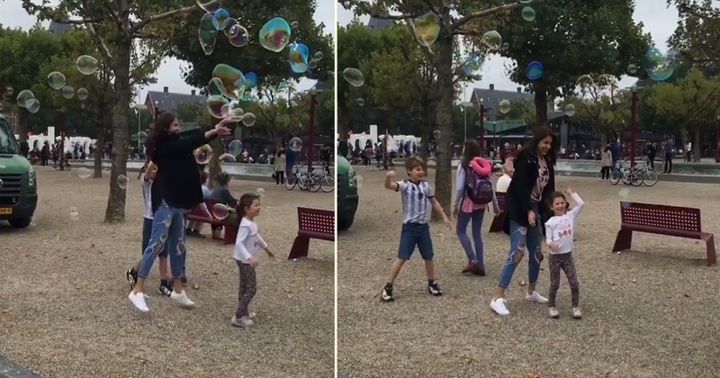 Anushka Sharma Looks Absolutely Adorable Playing With A Bunch Of Kids