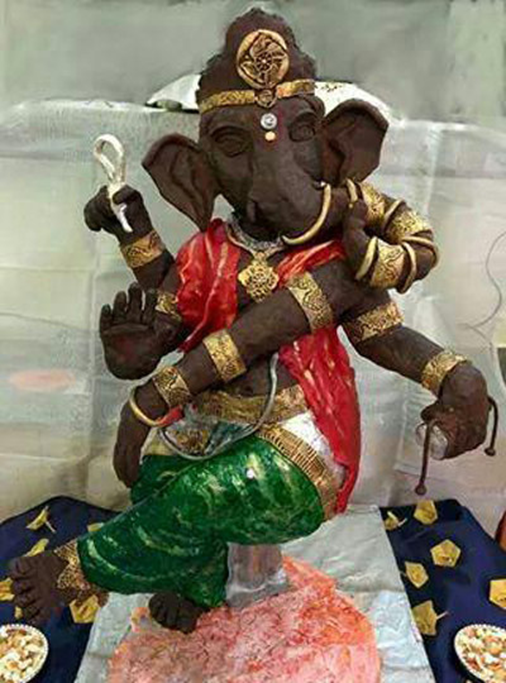 Chocolate Ganesh