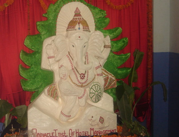 ganesh Made of Butter