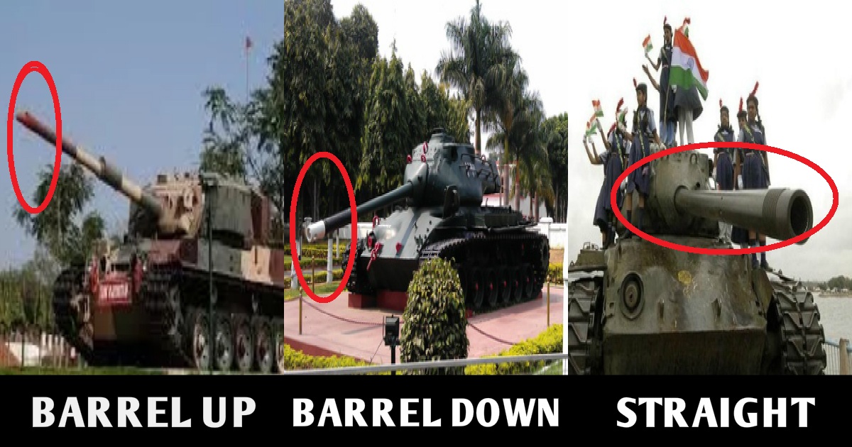 Here Is The Reason Why Army Tanks Have Their Barrel Up, Straight And