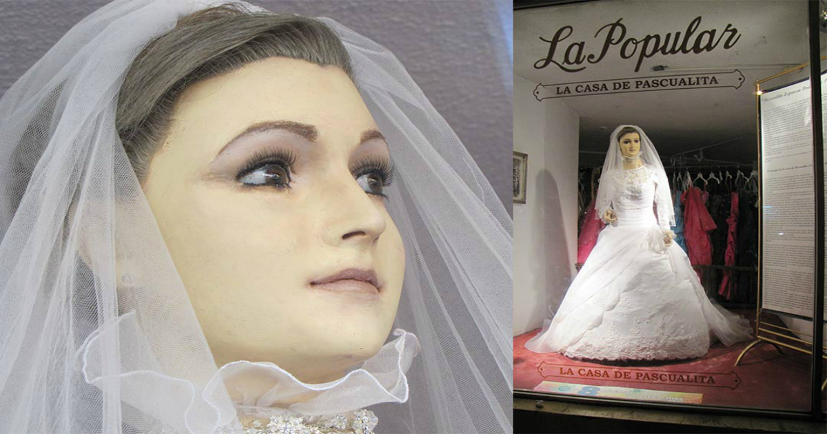 Shocking! Is This Bridal Shop Mannequin Actually A Preserved Human Corpse?