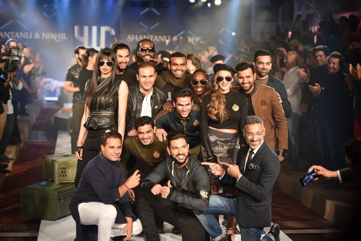 sehwag yuvraj cricketers at YWC launch