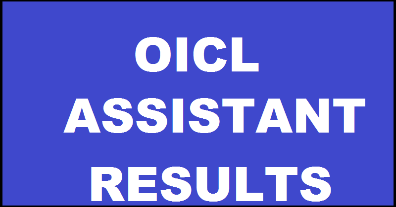 OICL Assistant 2014-2015 Final Results Declared| Check Selected Candidates List @ orientalinsurance.org.in