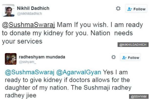 kidney-donation-to-sushma-swaraj
