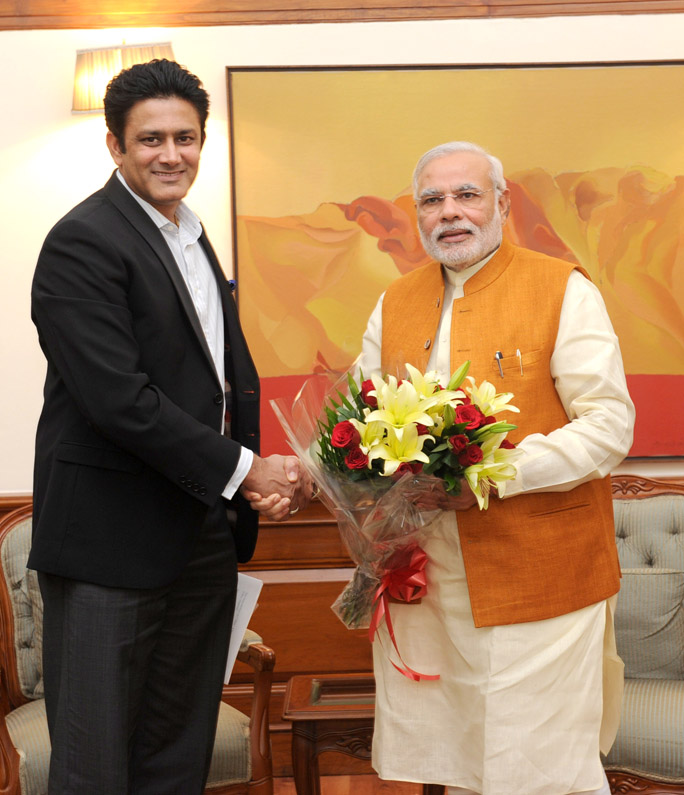 Prime Minister Narendra Modi Reply To Anil Kumble’s Praising Tweet