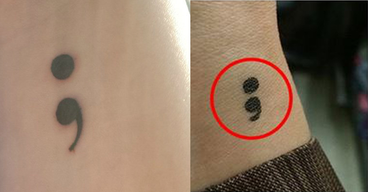 People With Semicolon Tattoo Has A Story That Inspires Everyone
