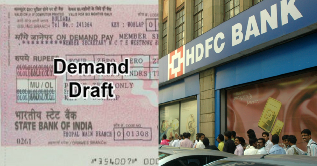 Bengaluru This Is How You Can Convert Your Black Money To White Using Demand Drafts
