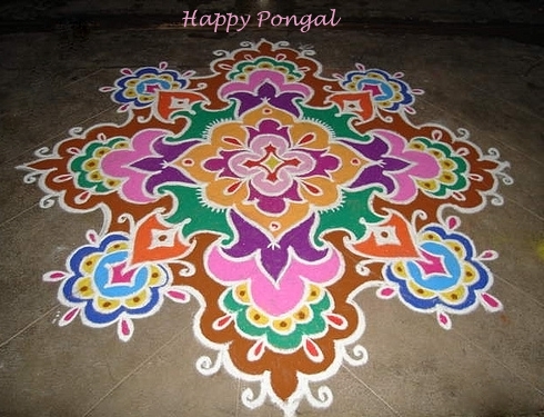 Bhogi Rangoli Designs and Images for 2015