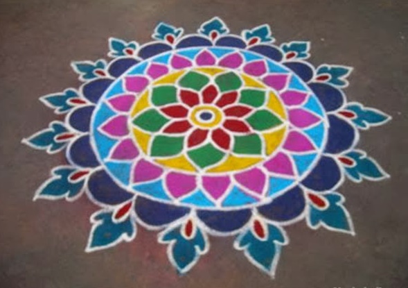 Latest Rangoli Designs for Kanuma