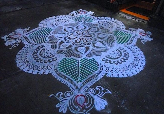 Bhogi Rangoli Designs and Images for 2015