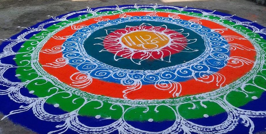 Bhogi Rangoli Designs and Images for 2015