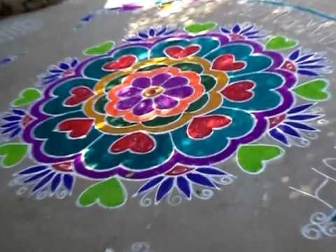 Bhogi Rangoli Designs and Images for 2015