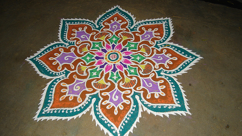 Bhogi Rangoli Designs and Images for 2015