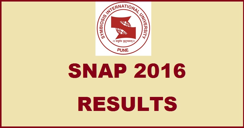 SNAP Results 2016 Score Card To Be Out @ www.snaptest.org On 9th January