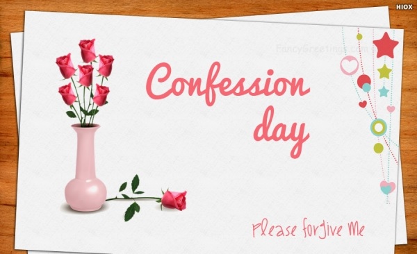 confession day greetings