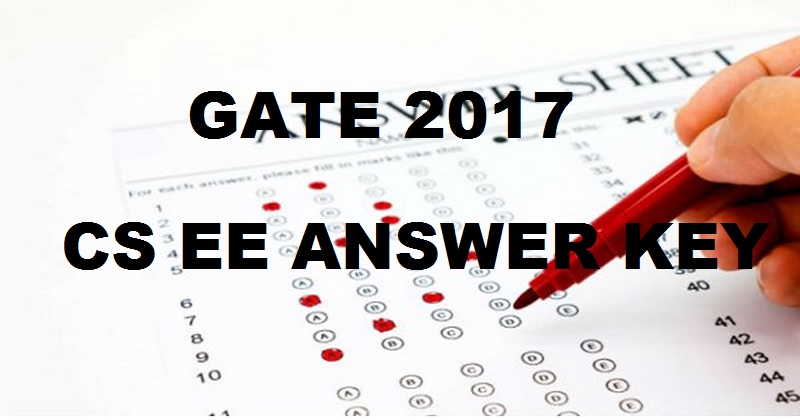 GATE 2017 ANSWER KEY