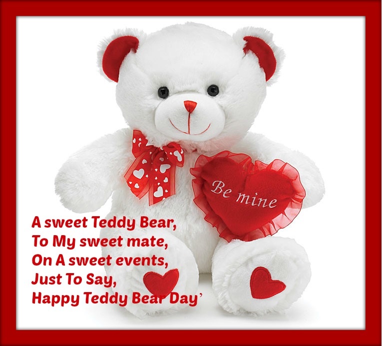 Happy Teddy Day Images Pictures HD Wall Papers| Teddy Day 2017 3D Photo