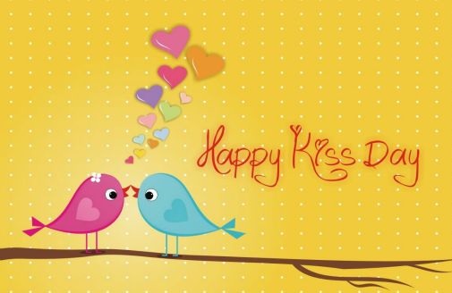 happy kiss day hd wallpapers