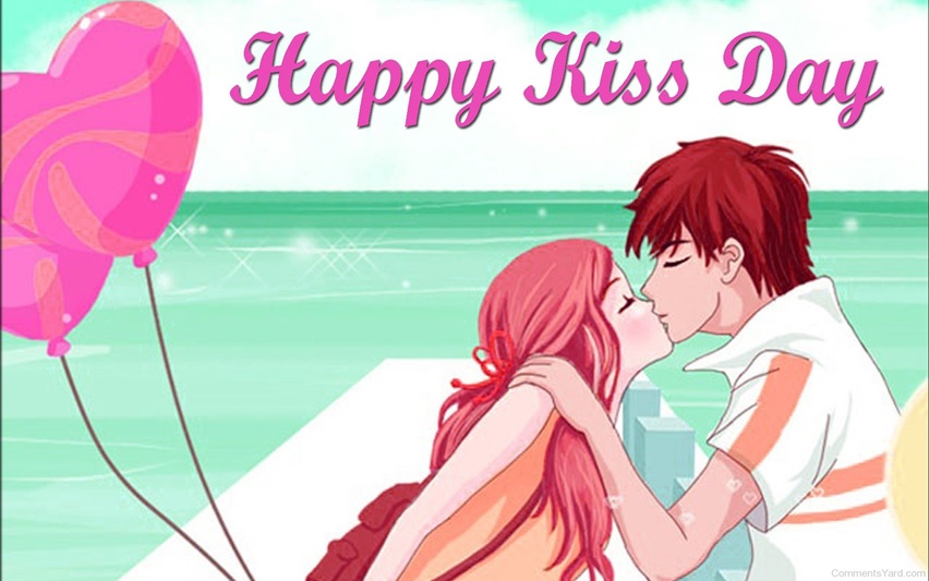 kiss day animated pics