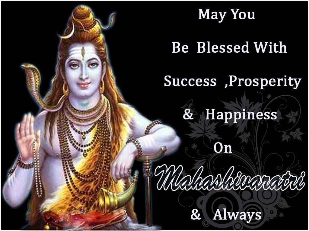 Mahashivratri-Greeting-Card with Lord shiva Blessings-Download