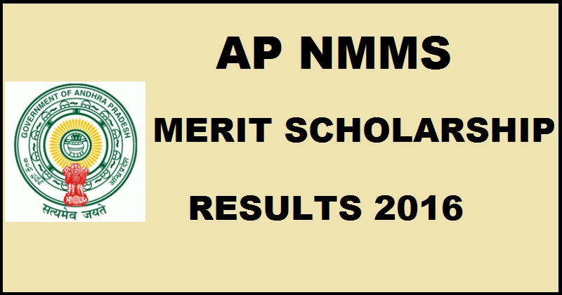 AP NMMS Results Nov 2016 Merit List To Be Declared @ bse.ap.gov.in Soon